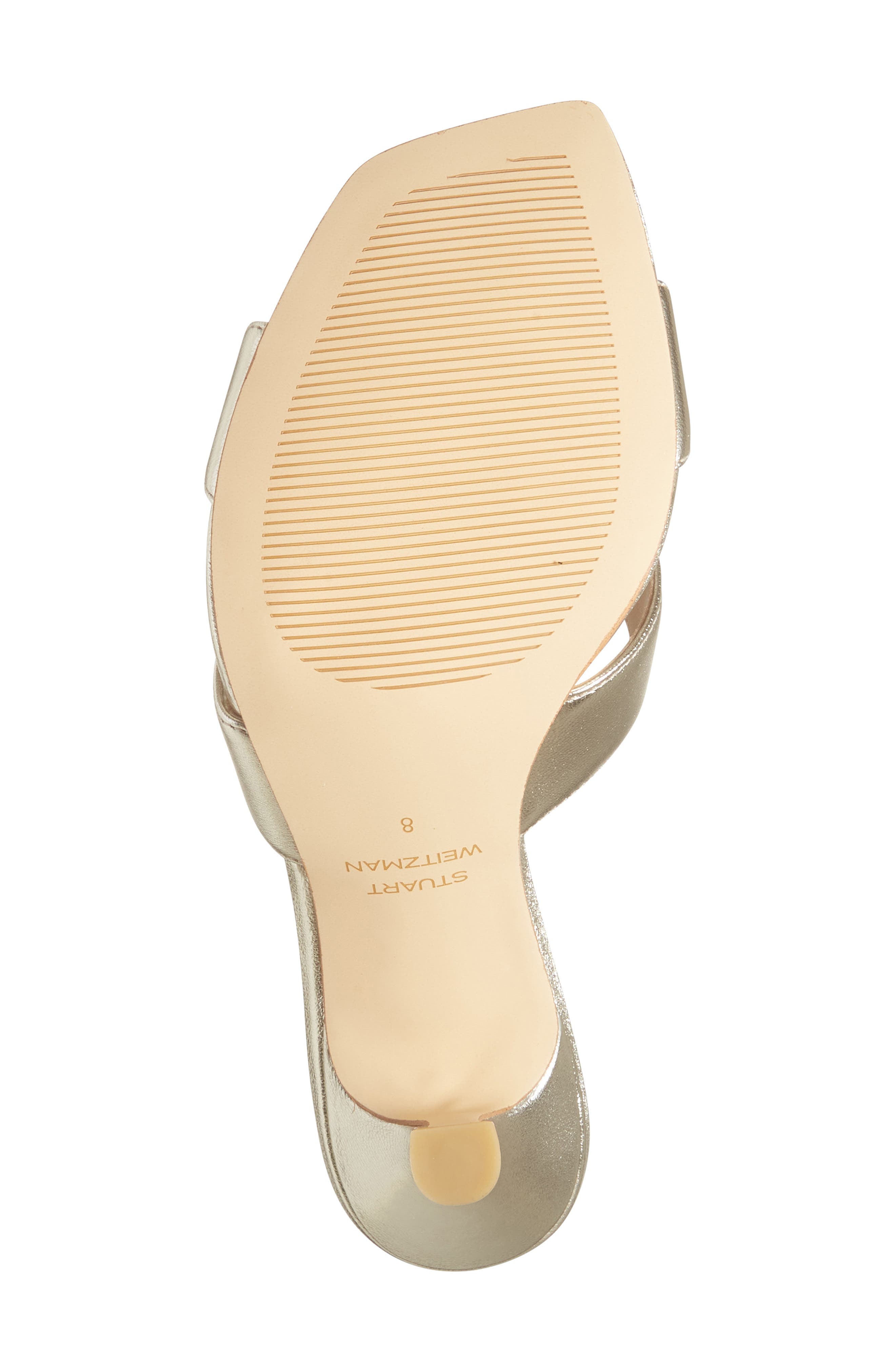 Miami Slide Sandal, Alternate, color, PLATINO