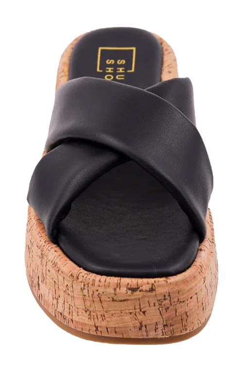 Shushop Lydia Platform Slide Sandal
