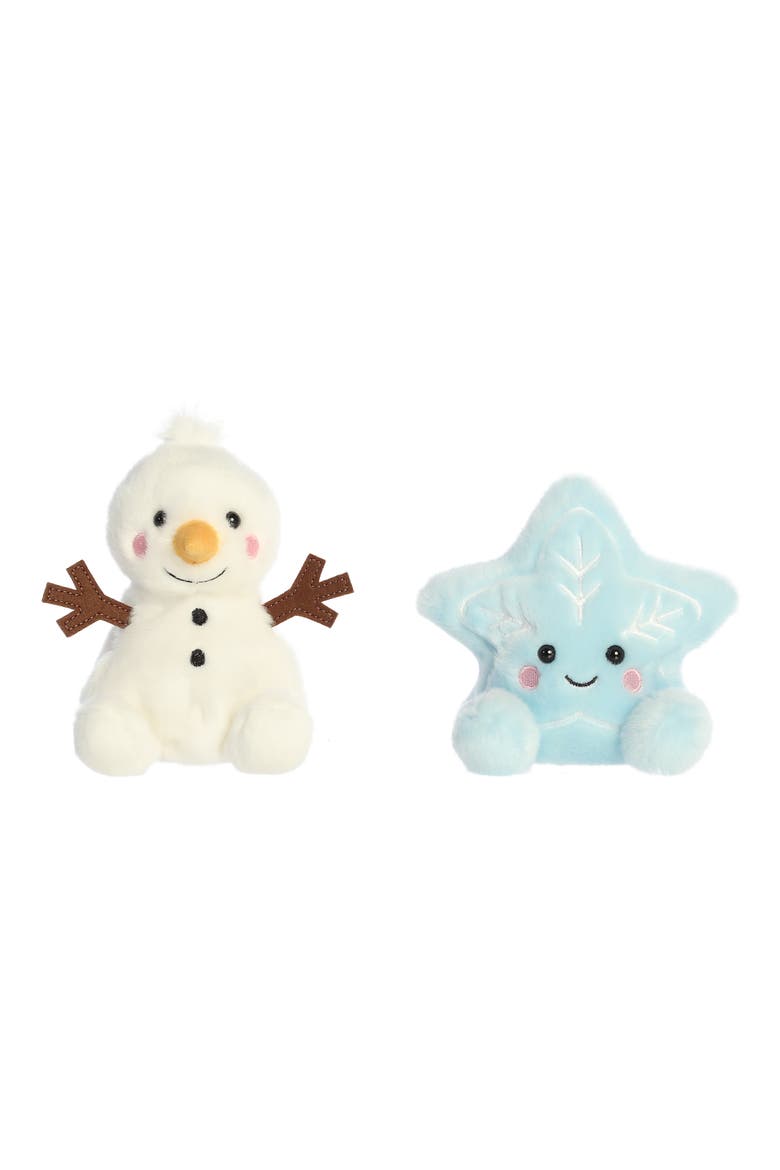 Kids' Palm Pals Snow 2-Pack Stuffed Animals, Main, color, ASSORTED