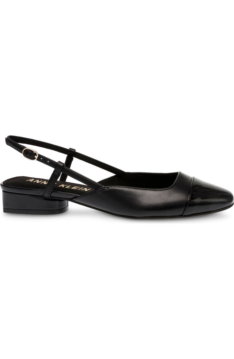 Anne Klein Caigan Slingback Cap Toe Pump, Alternate, color,