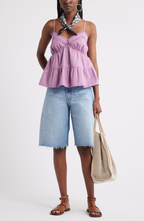 Treasure & Bond Dobby Tiered Camisole