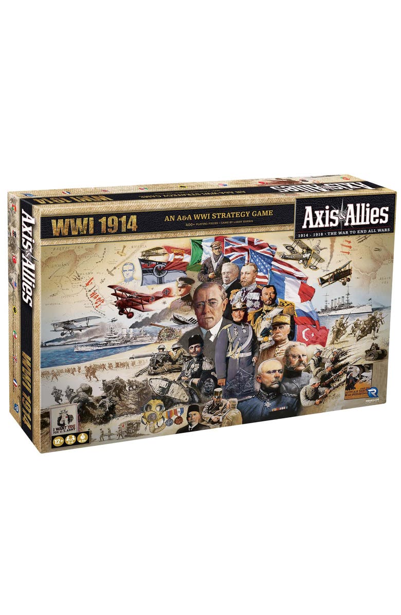 Renegade Game Studios Axis & Allies Wwi 1914 Strategy War Game, 28 Players, Main, color, 