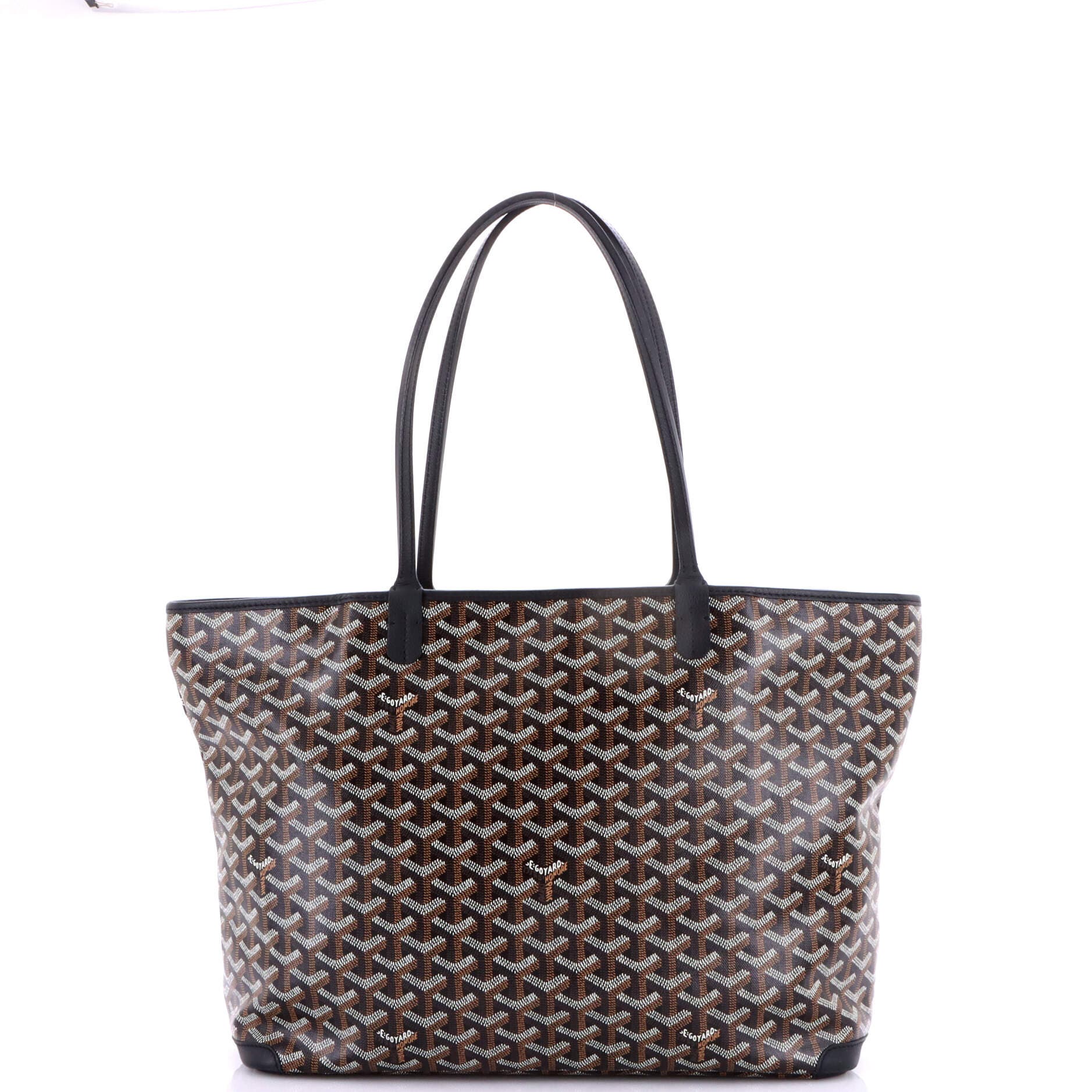 Artois Tote Coated Canvas MM, Alternate, color, Black