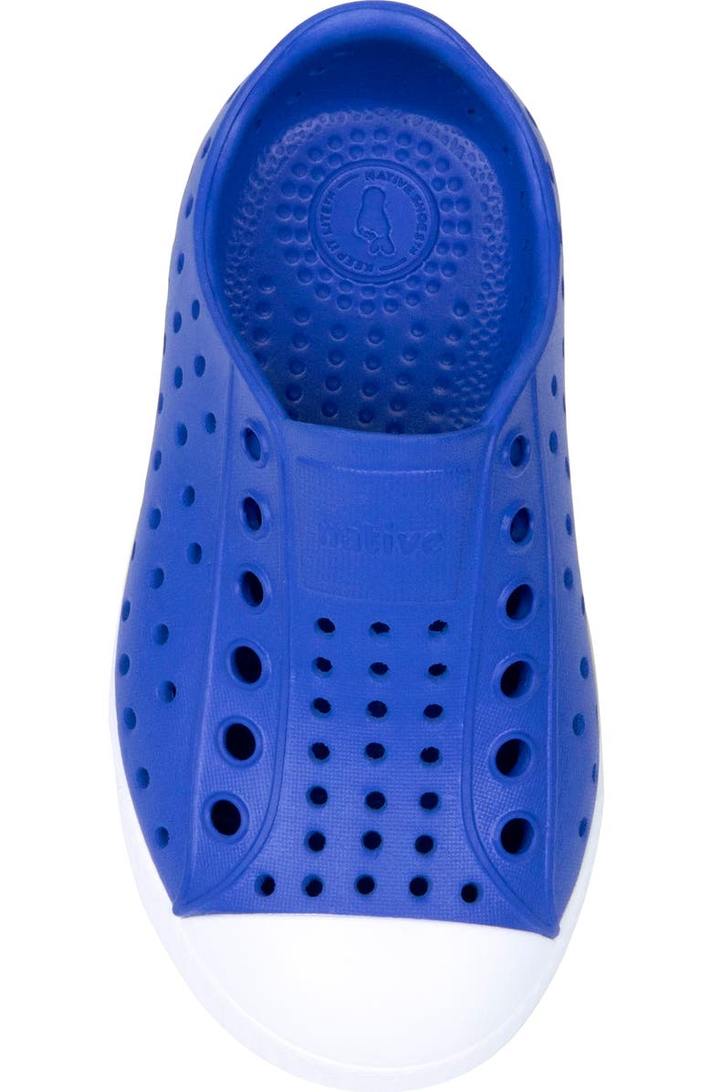 Native Shoes Jefferson Water Friendly Slip-On Sneaker, Alternate, color, Ultra Violet Blue/Shellwhite