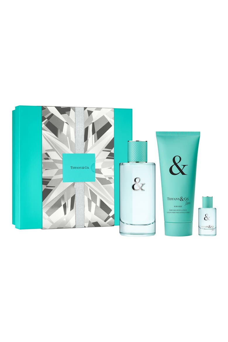 Tiffany & Love Eau de Parfum 3-Piece Gift Set $205 Value, Main, color, NO COLOR
