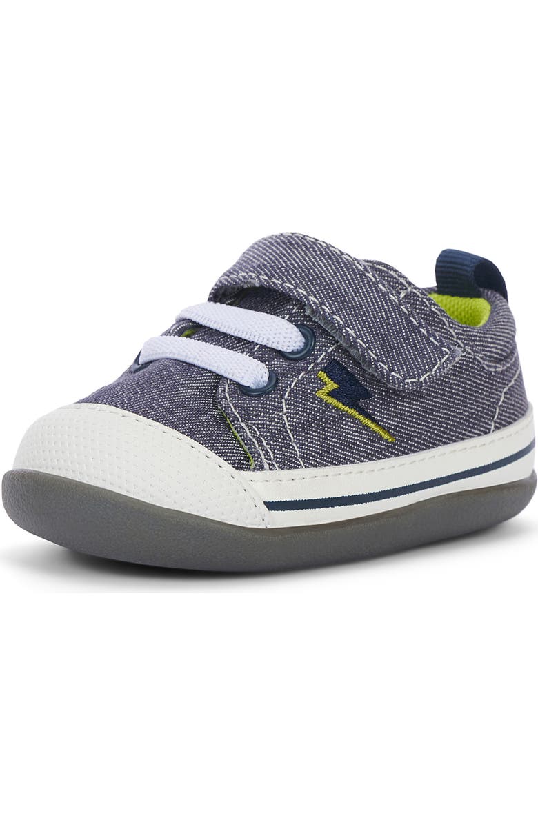 See Kai Run Stevie II Sneaker, Alternate, color, Gray/ Lightning