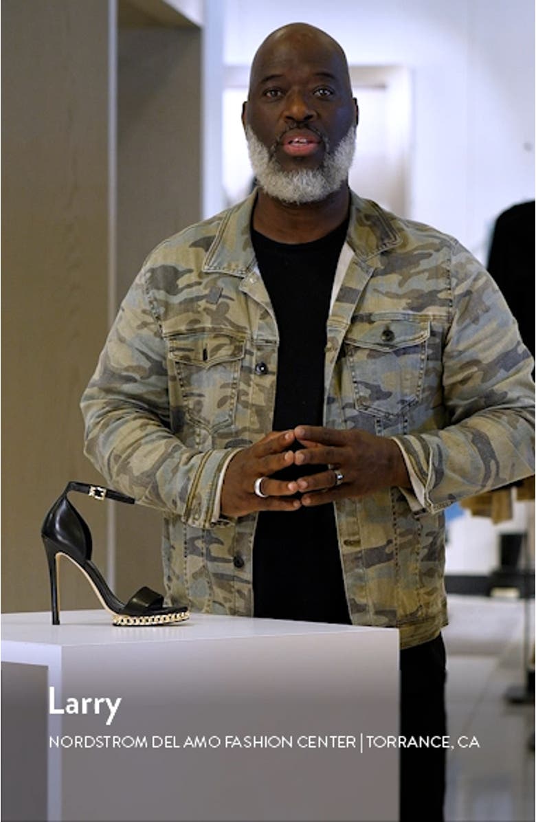 Jordyn Ankle Strap Chain Platform Sandal, sales video thumbnail