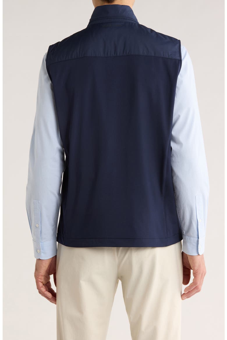 Northwood Mixed Media Vest, Alternate, color, NAVY