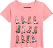 Prince Peter Kids' These Boots Cotton Graphic T-Shirt
