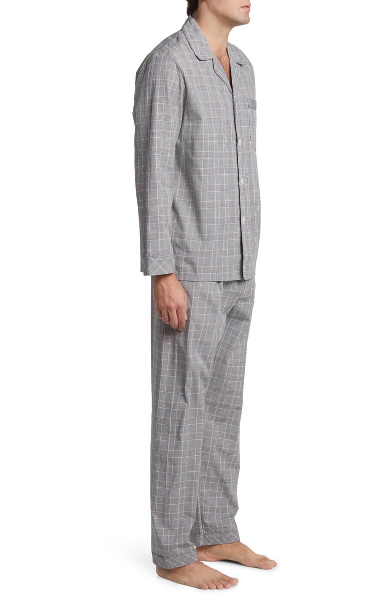Majestic International Coopers Plaid Woven Cotton Pajamas, Alternate, color, 