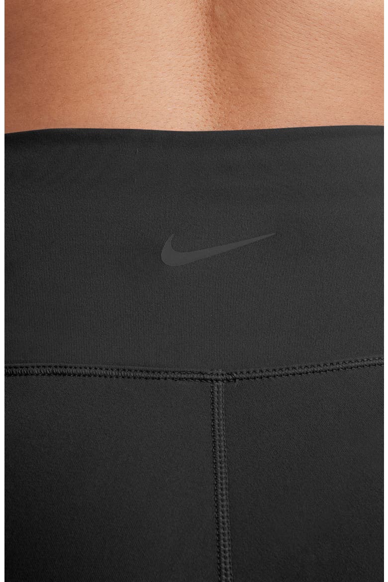 One High Waist Split Hem Leggings, Alternate, color, BLACK/ JCG