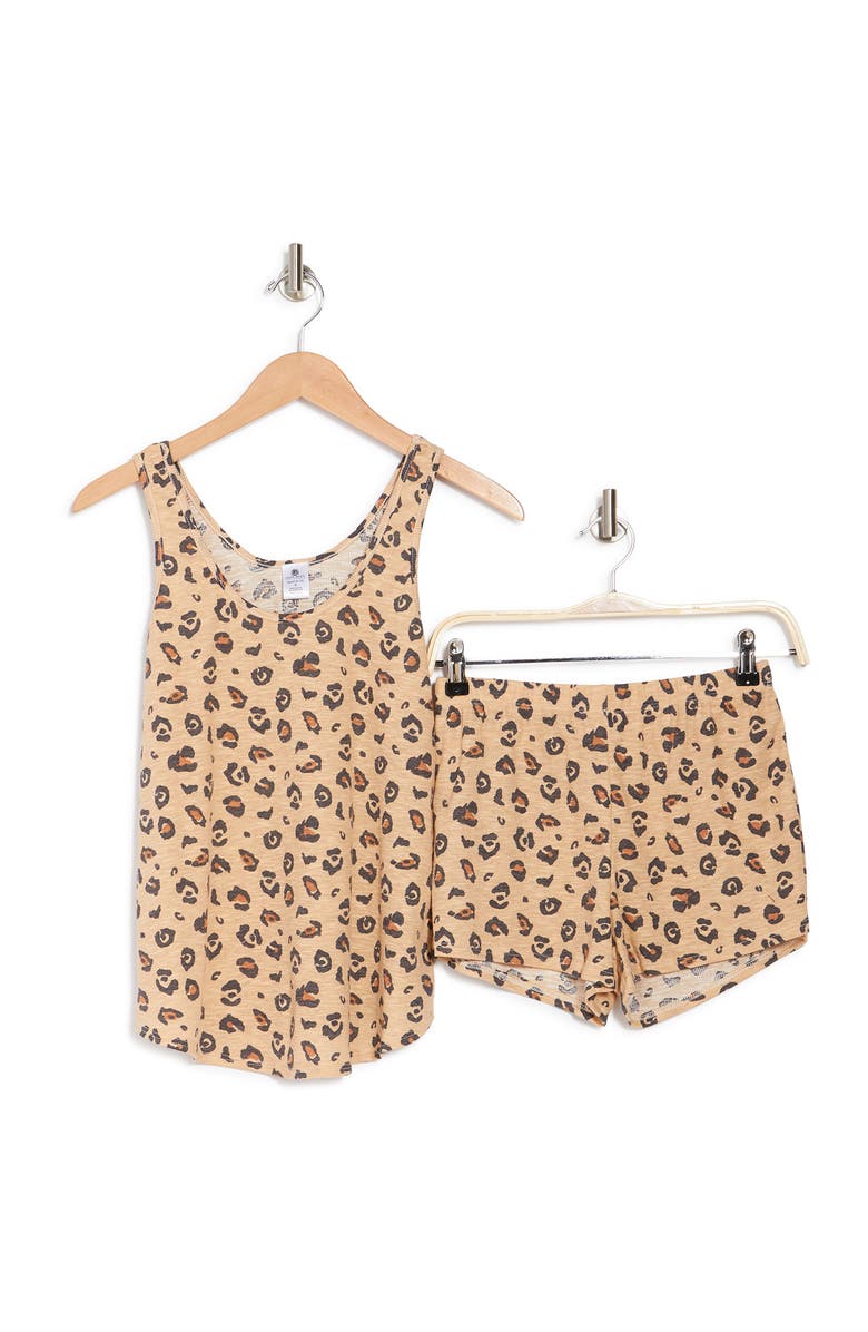 COZY ROZY Everyday Printed Tank & Shorts 2-Piece Pajama Set, Alternate, color, 