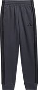adidas Kids' 3-Stripe Fleece Joggers