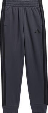 adidas Kids' 3-Stripe Fleece Joggers