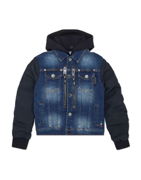 Denim Oversize Jacket Ls Racing Club Boy