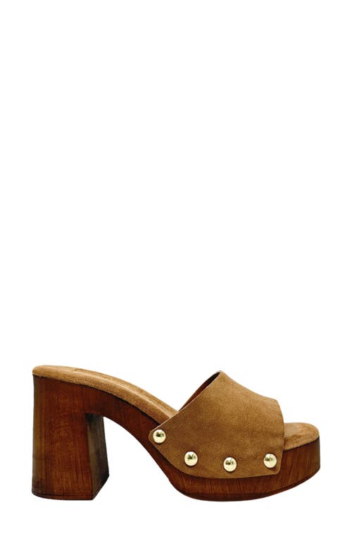 Shushop Fabiola Platform Slide Sandal