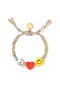 Peace, Love, and Happiness Bracelet