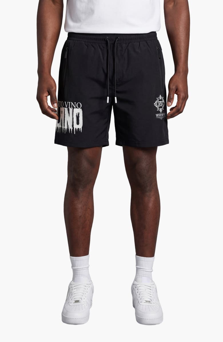 Roberto Vino Milano Swim Trunks, Main, color, Black