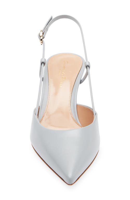 GIANVITO ROSSI GIANVITO ROSSI KITTEN HEEL SLINGBACK POINTED TOE PUMP 