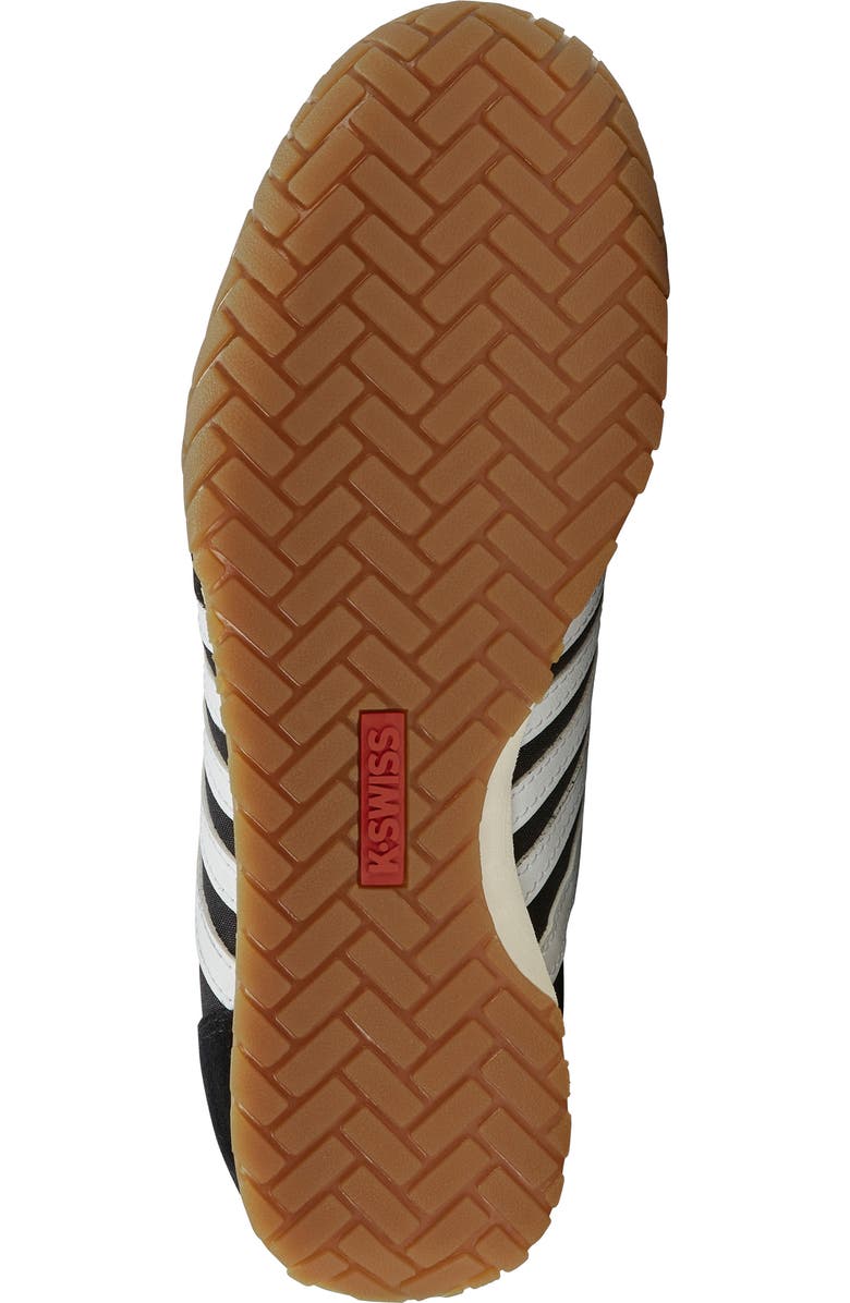 K-Swiss Vintage Trainer Low Top Sneaker, Alternate, color, Black/ White