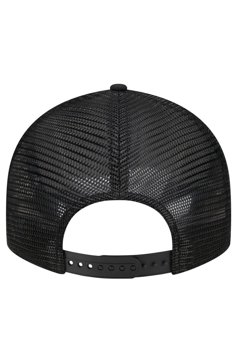 New Era Men's New Era Black Michigan State Spartans Labeled 9FIFTY Snapback Hat, Alternate, color,