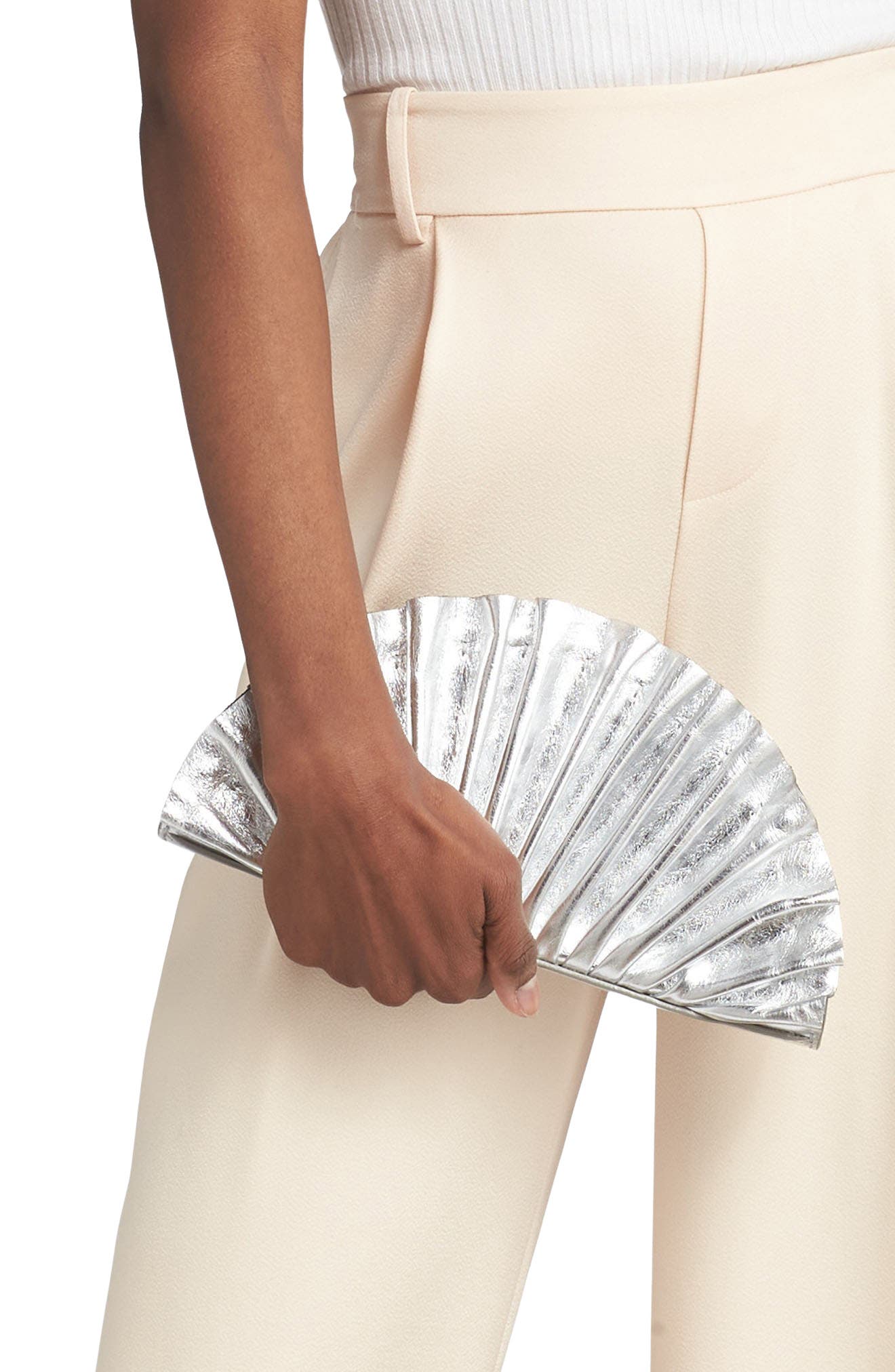 Cult Gaia Mini Nala Clutch, Alternate, color, 