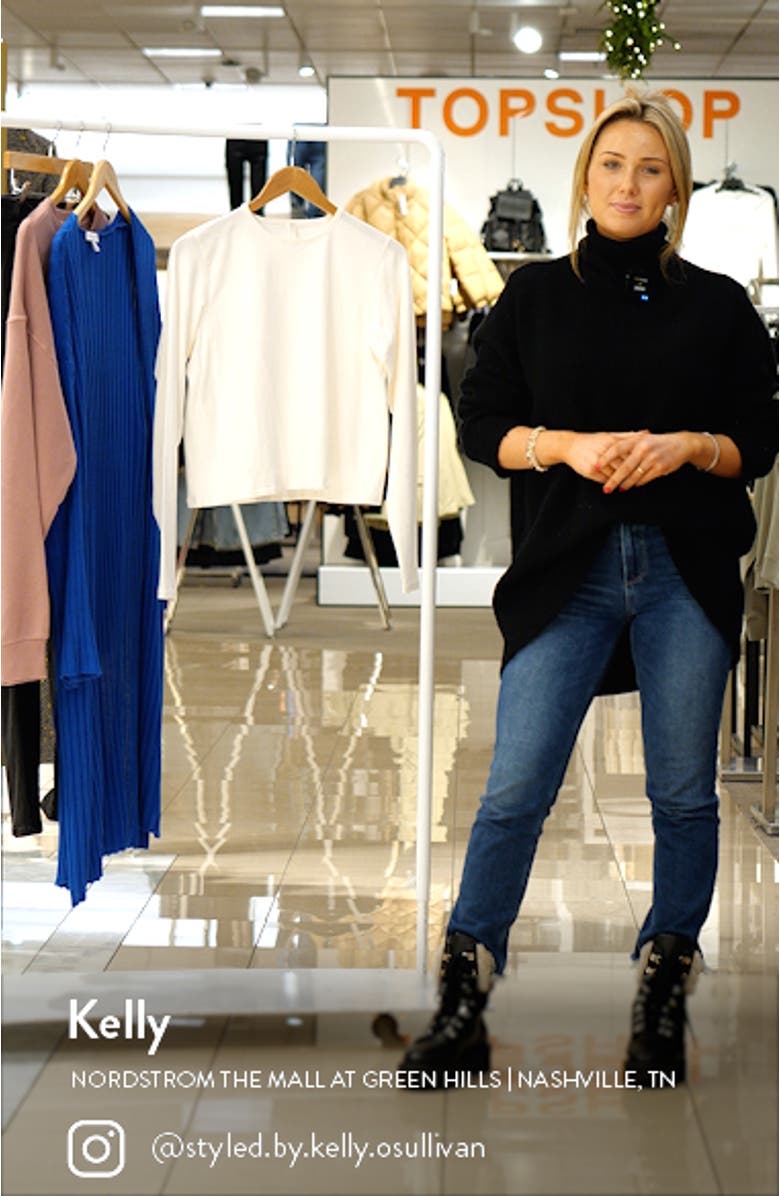 New Vintage Cropped Long Sleeve T-Shirt, sales video thumbnail