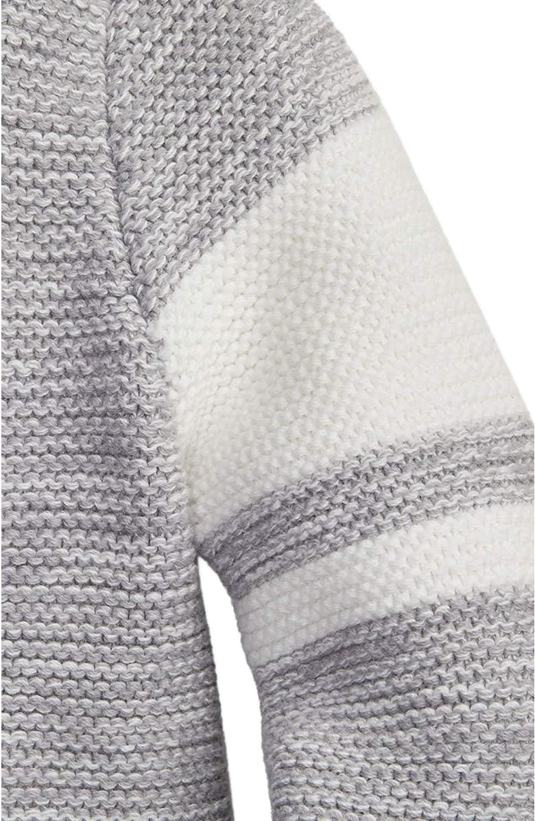 Hope & Henry Baby Boys' Hooded Pullover Sweater, Infant, Alternate, color, Grey