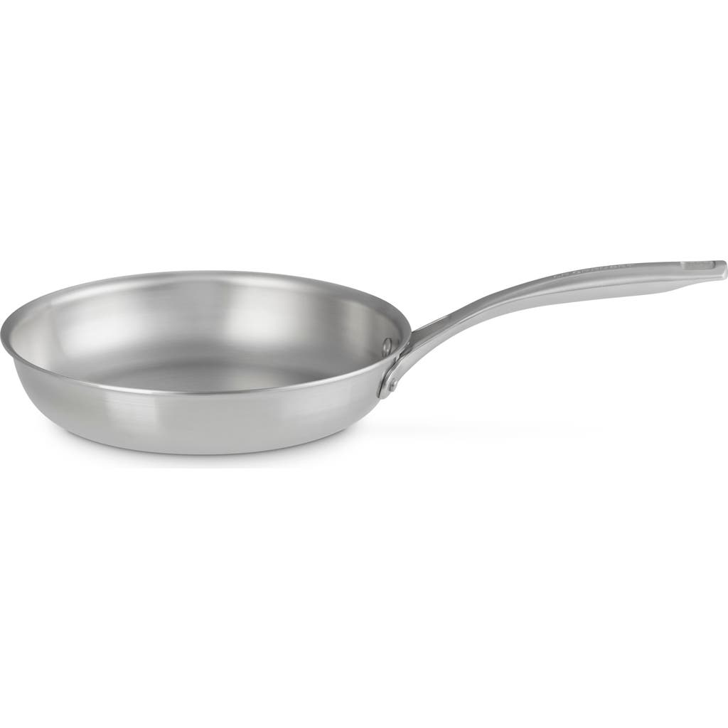 Le Creuset 9.5-inch Essential Stainless Steel Frying Pan In Stainless Steel