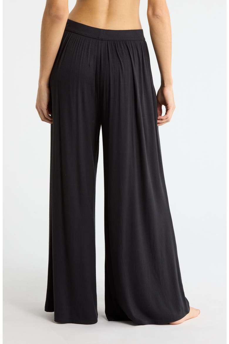 Imogen Wide Leg Pants, Alternate, color, BLACK