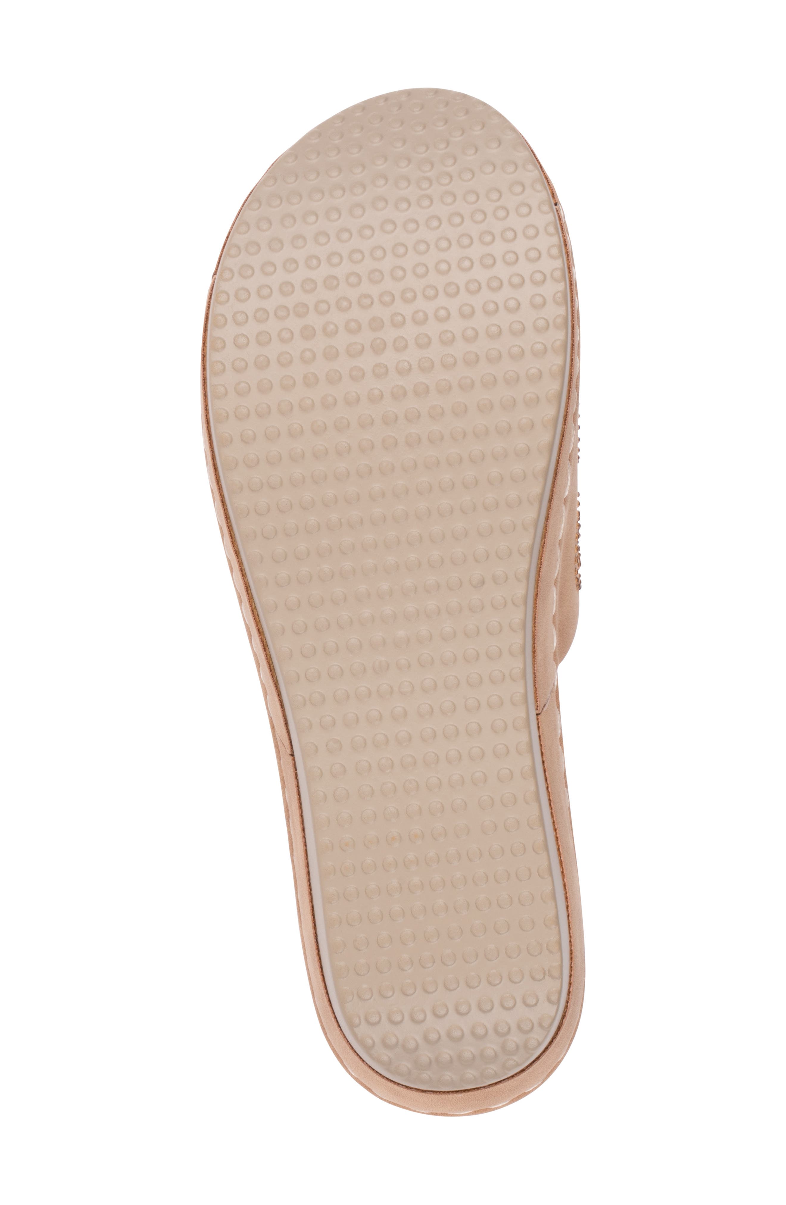 Izzy Embellished Wedge Sandal, Alternate, color, TAN
