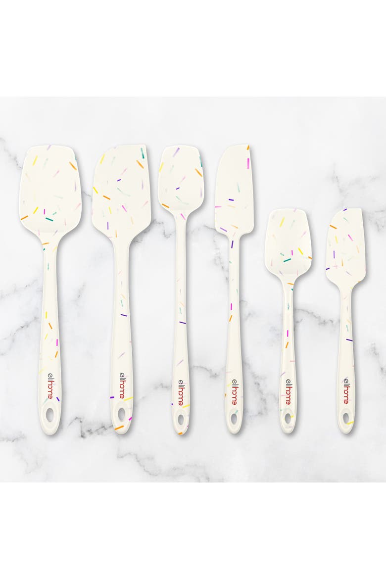 6 Piece Silicone Spatula Set, Main, color, Sprinkles