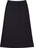 Monte Carlo Elastic Waist Side Tag Pull-On Skirt