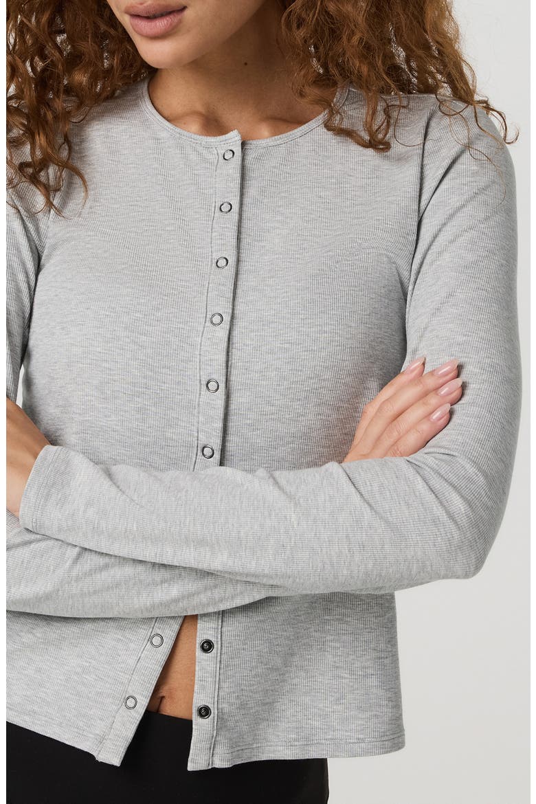 Pose Twin Cardigan, Alternate, color, LIGHT HEATHER GREY