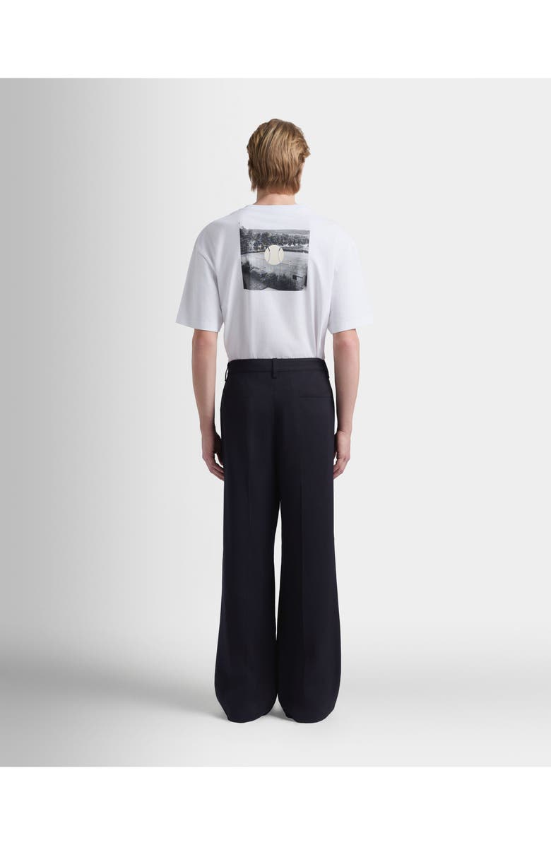 Bally Christmas Capsule Pants in Twill, Alternate, color, Blue