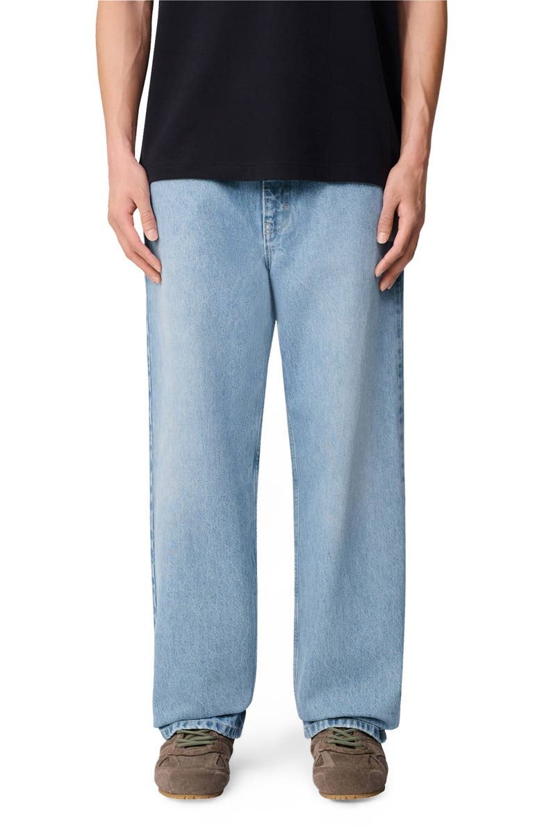 Axel Arigato Zine Relaxed-Fit Jeans, Alternate, color, Light Blue