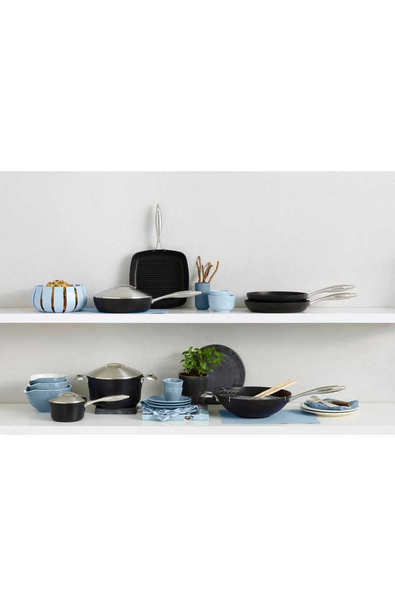 Scanpan Professional 2-Piece Nonstick Fry Pan Set, Alternate, color, Black