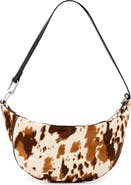 AllSaints Micro Luna Genuine Calf Hair Shoulder Bag