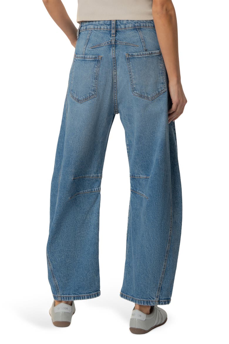 Ashlyn Baggy Barrel Leg Jeans, Alternate, color, ENDEAR
