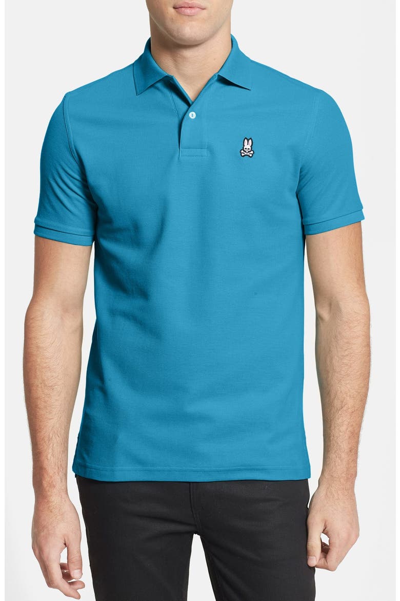 The Classic Piqué Knit Polo, Main, color, REEF