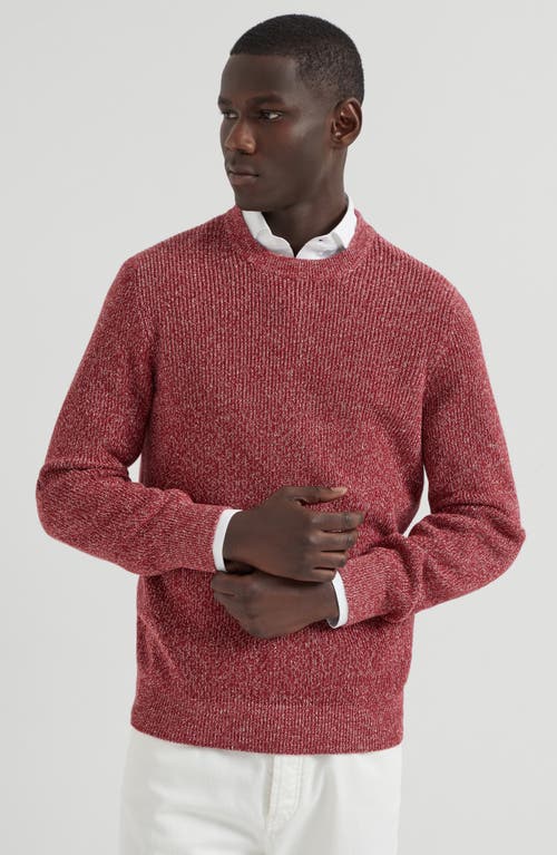 Brunello Cucinelli Versatile Ribbed Crew Neck Knit