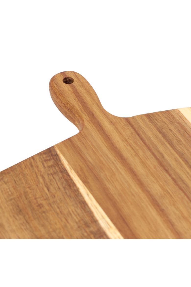 13 Inch Acacia Wood Square Serving Board, Alternate, color, Acacia