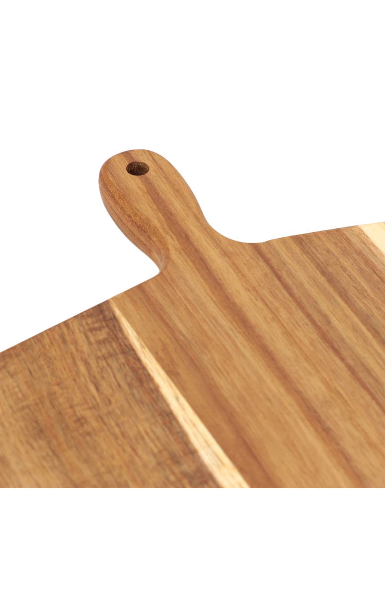 Megachef 13 Inch Acacia Wood Square Serving Board, Alternate, color, Acacia