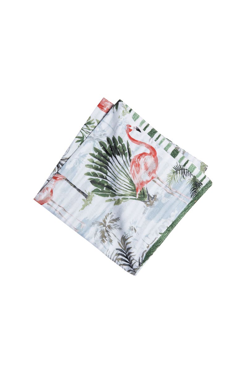 C&F Home Flamingo Breeze Set of 6 Cloth Napkins, Alternate, color, Pink