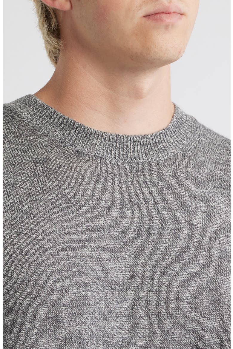 Campo Merino Wool Crewneck Sweater, Alternate, color, WATERFALL