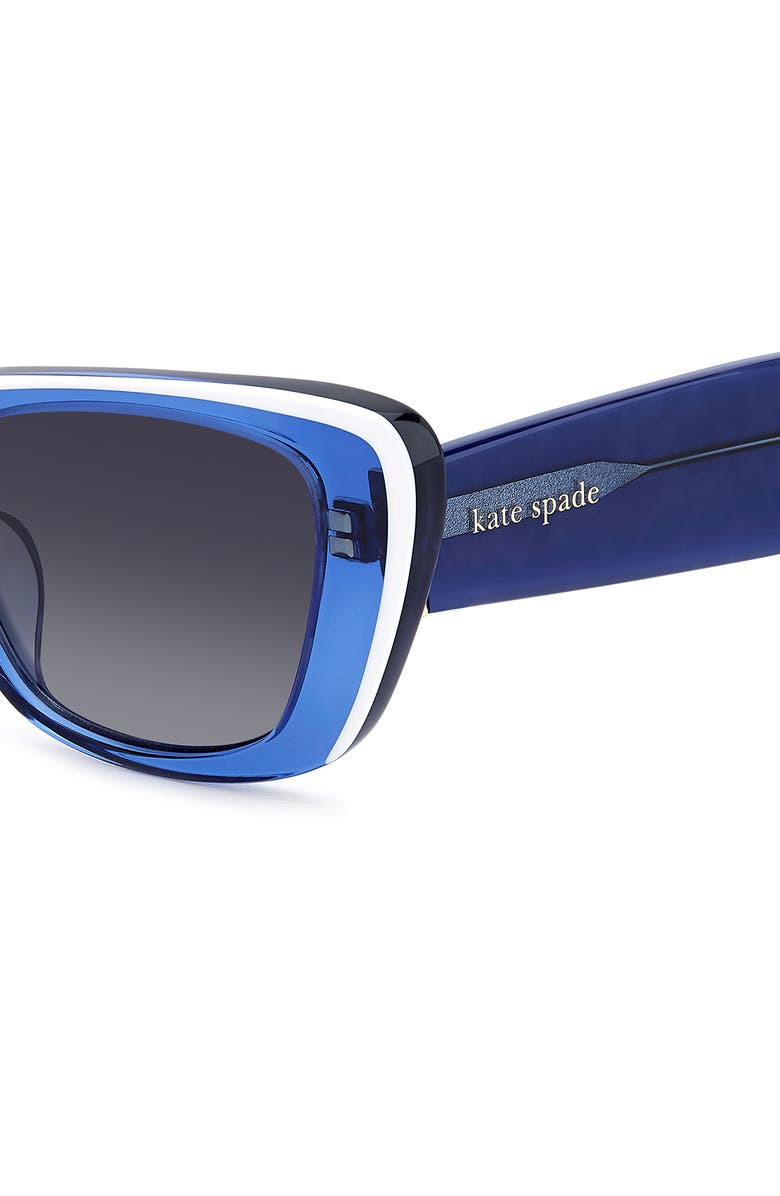 Kate Spade 51mm fabia cat eye sunglasses, Alternate, color,