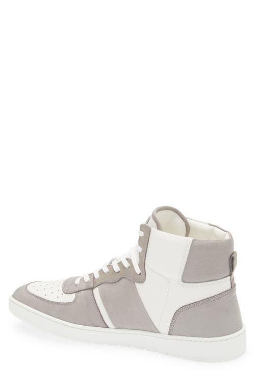Collegium Pillar Destroyer High Top Sneaker In Gray