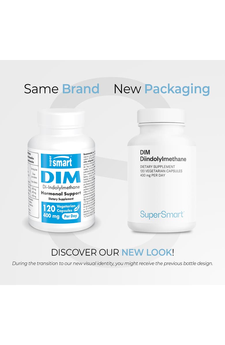 SuperSmart DIM Supplement 400mg per Day, Alternate, color, NO COLOR