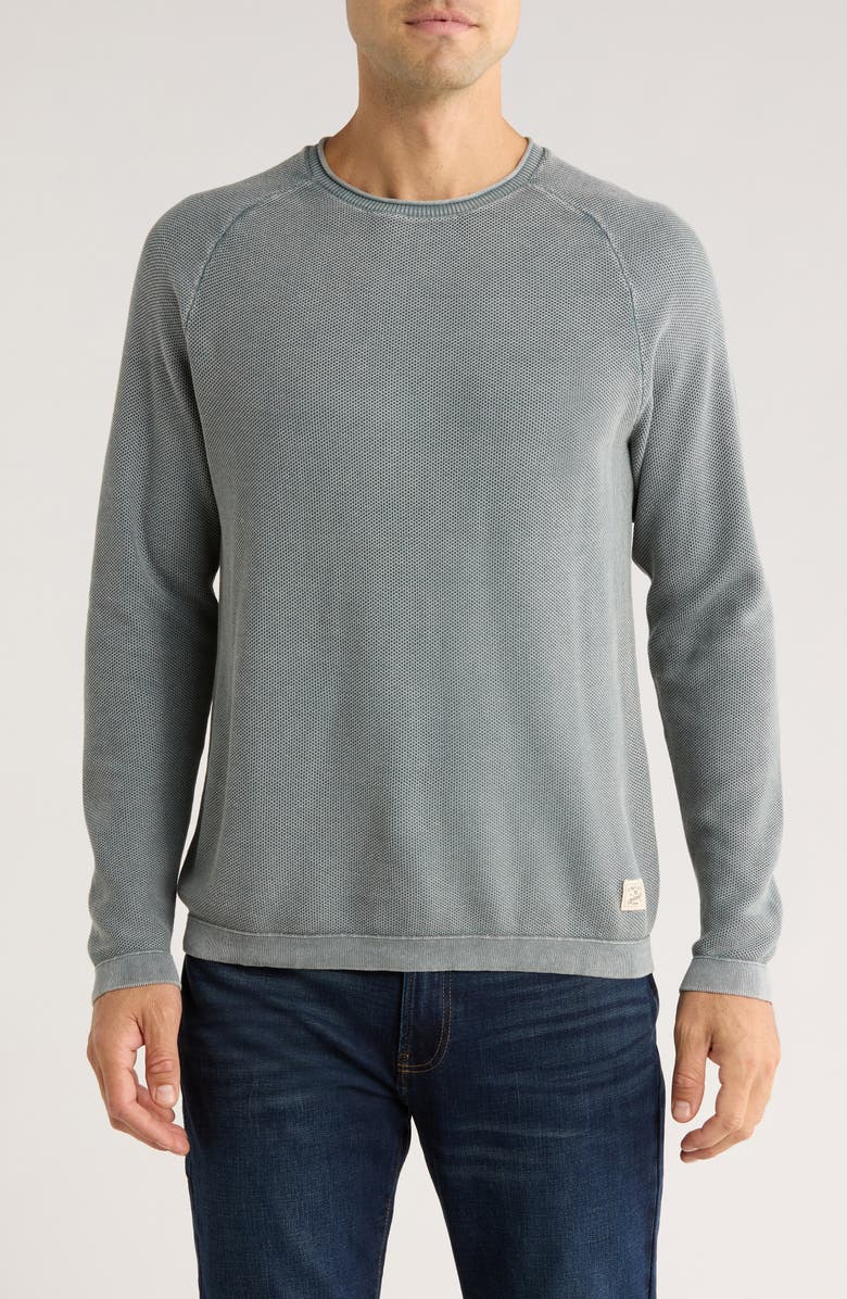 WEATHERPROOF VINTAGE Stonewash Sweater, Main, color, Flint