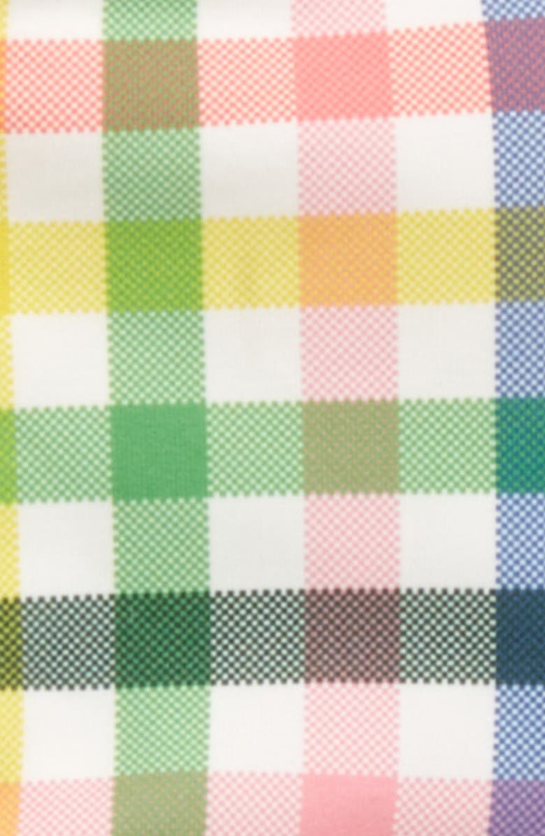 Mini Boden Kids' Nostalgic Check Ruffle Two-Piece Swimsuit, Alternate, color, 